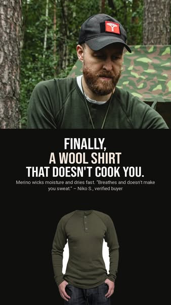 Warm, not sweaty.