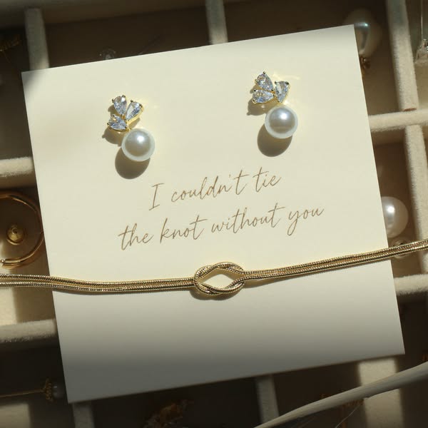 Knot Bracelet + Earring Sets!