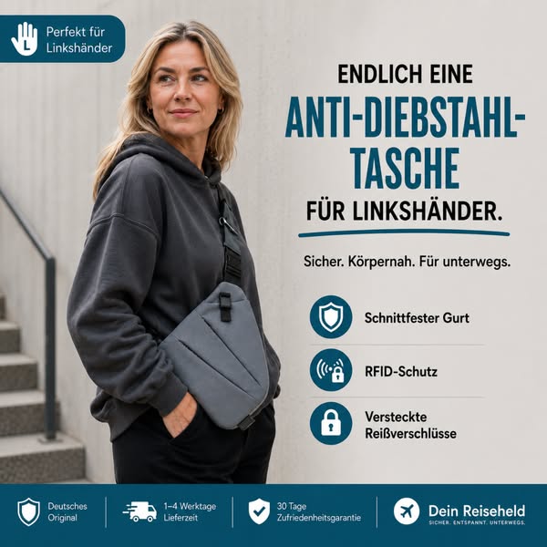 Weniger aufpassen. Entspannter unterwegs.