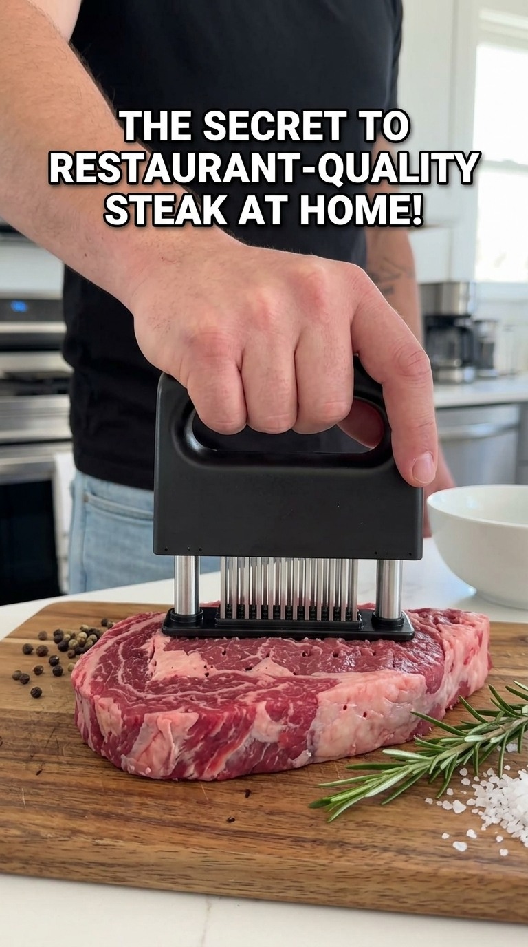 Tender meat in seconds