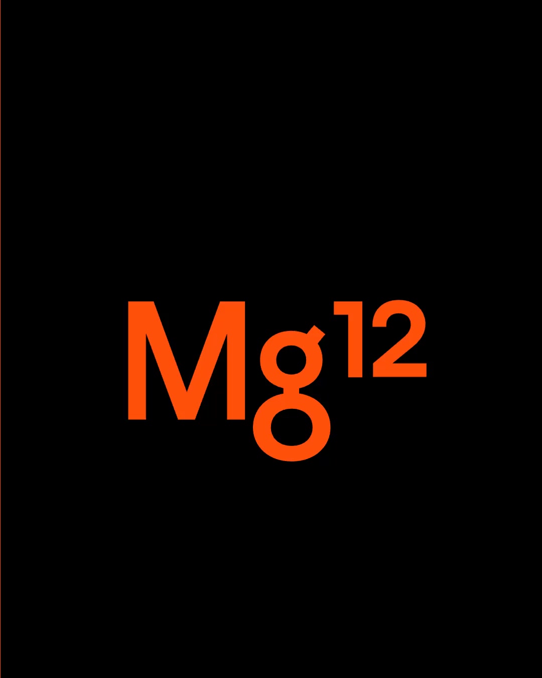 Mg¹² Typeface