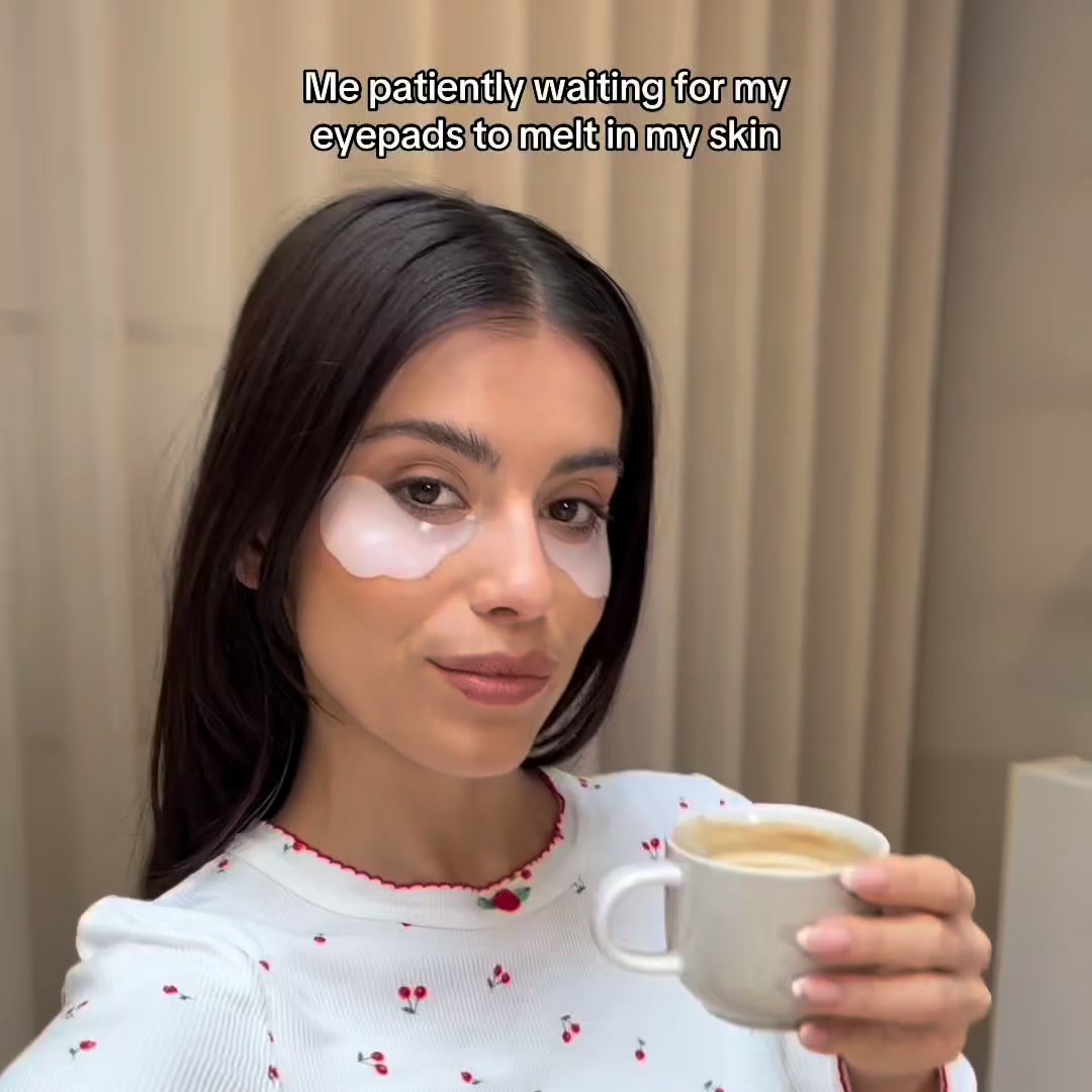 Hydro Collagen Eyepads — glowy, plumped & refreshed.