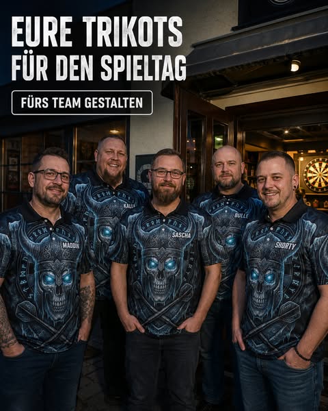 Dein Darttrikot mit Namen