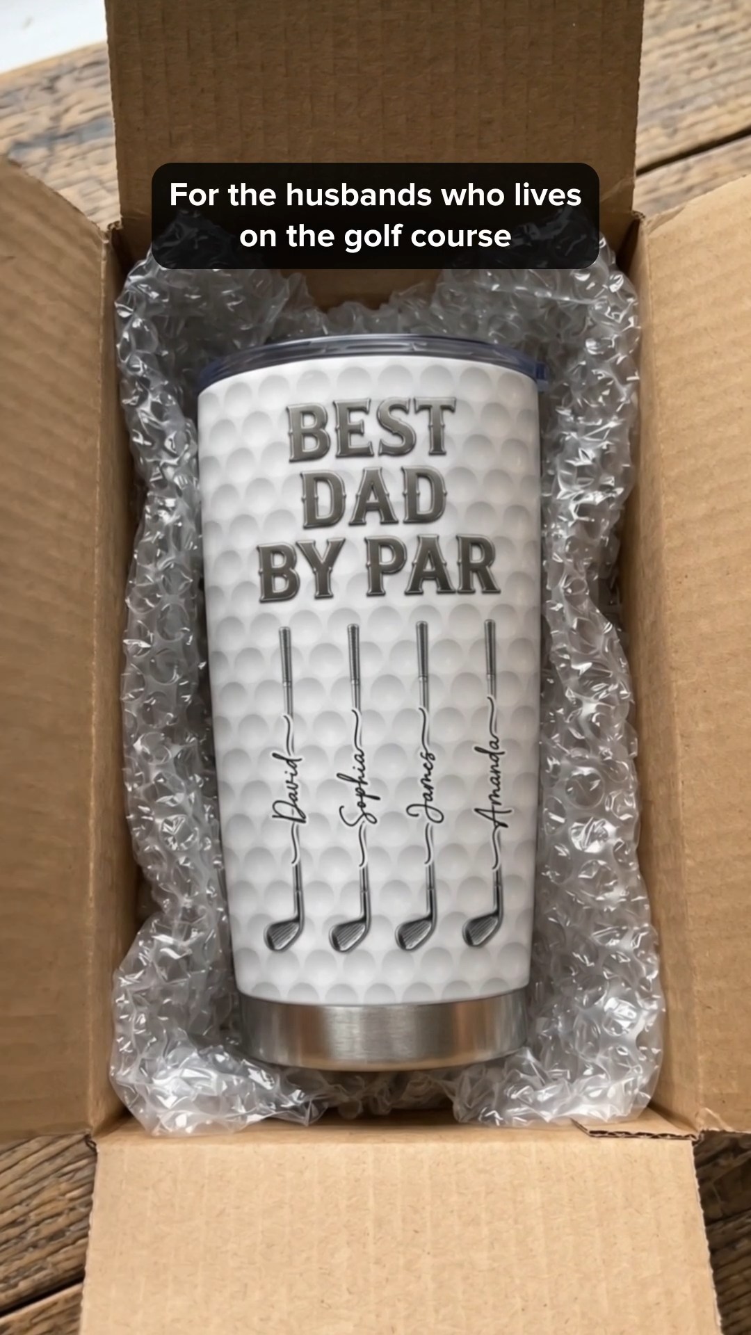 Custom Golf Tumbler