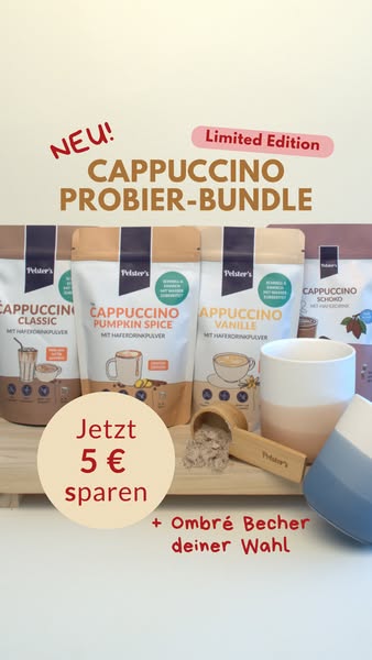 4 Cappuccinos zum Probieren