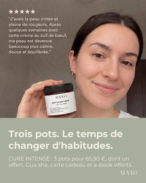 La crème qui vient de chez le fermier