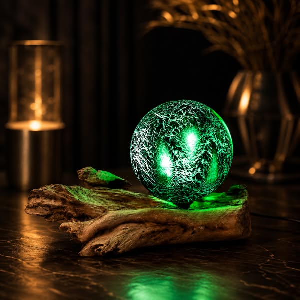Eine Lampe, die auffällt.