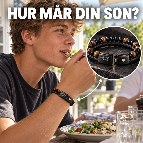 50% RABATT | Till sonen som alltid är “okej”