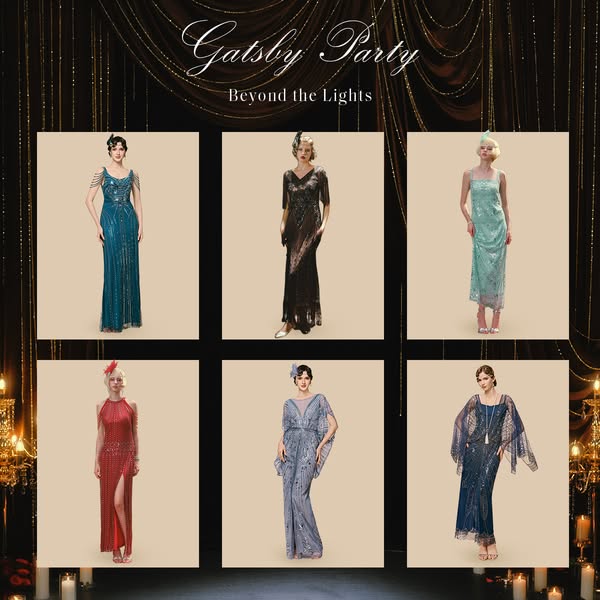Come to BABEYOND, Get the 1920s Look!