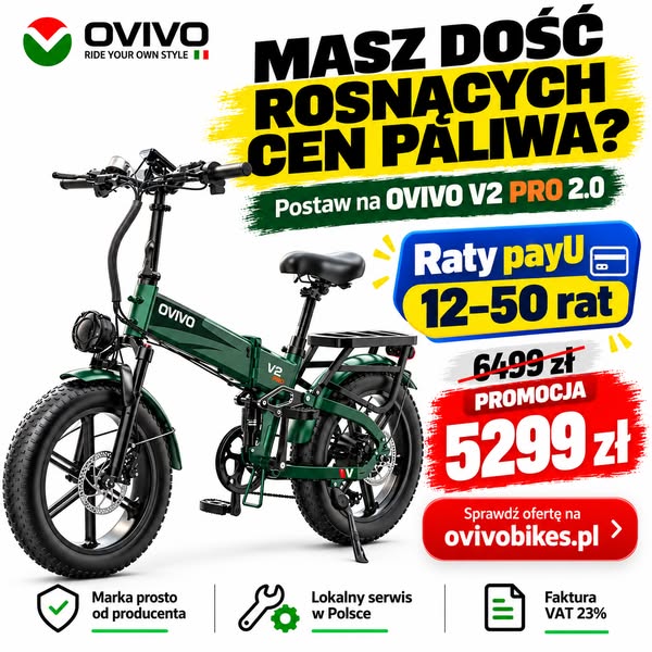 Dość drogich tankowań? OVIVO za 5299 zł!