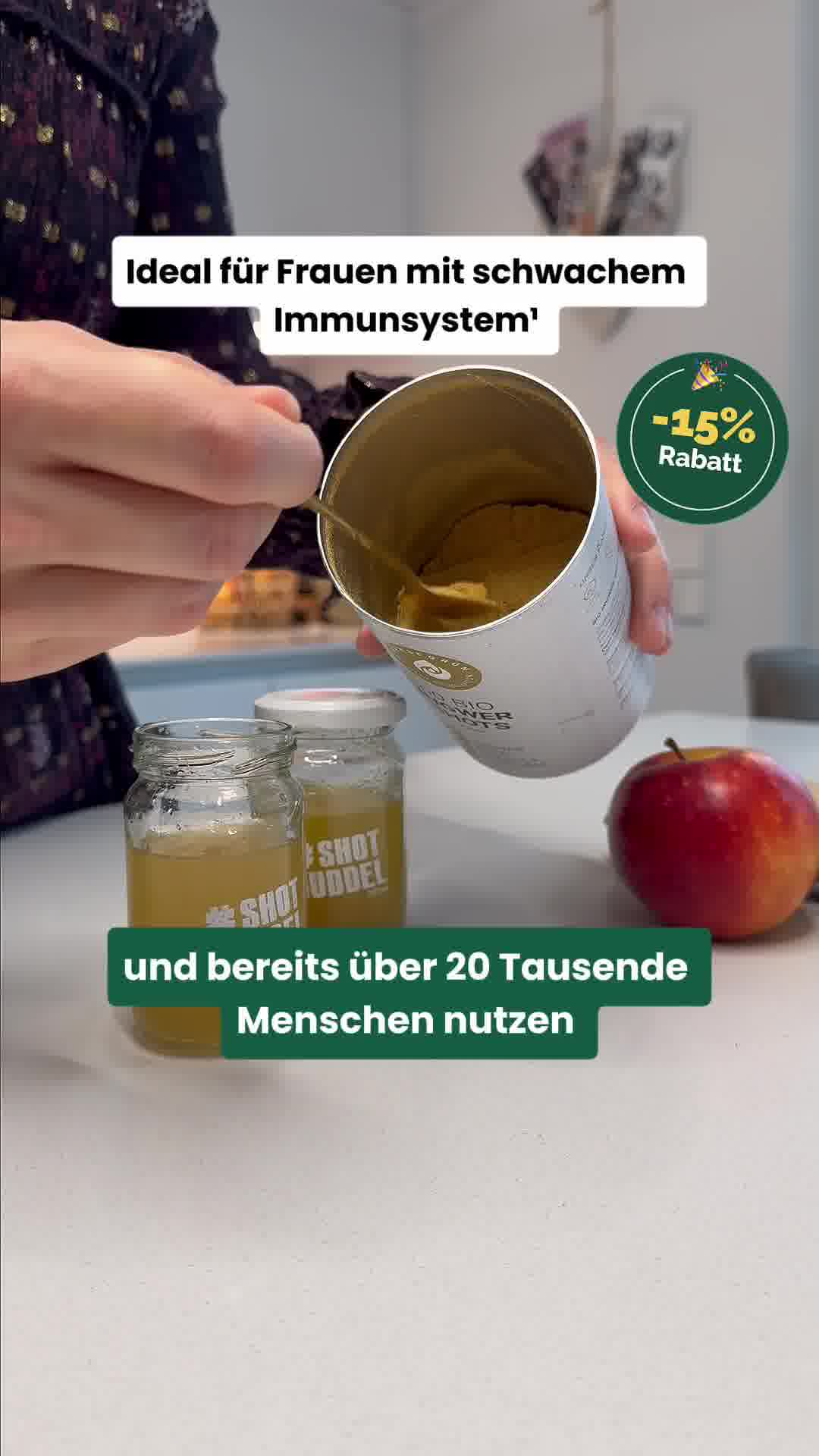 60 BIO Ingwer Shots