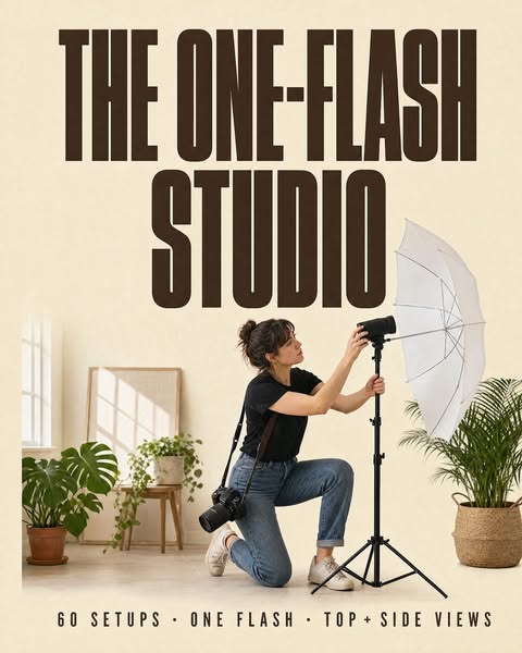 The One-Flash Studio™ — 60 One-Flash Portrait Setups