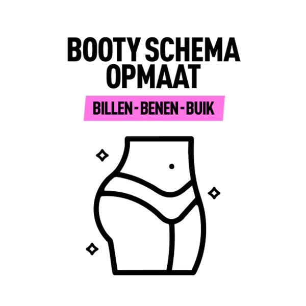 Booty schema (BBB) billen, benen buik -€39.99