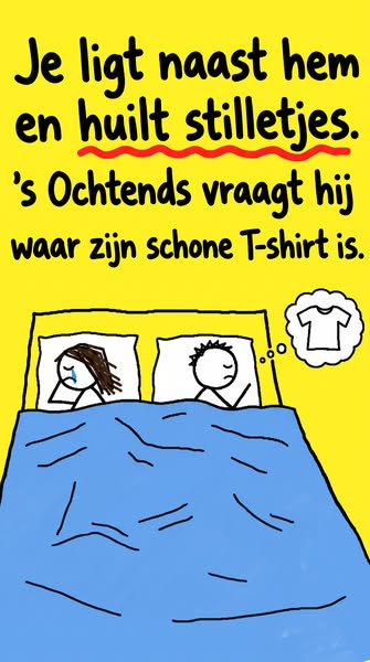 Hij wil alleen weten waar z'n shirt is