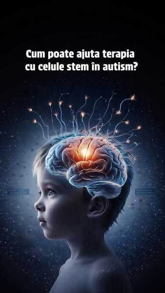 Cum poate ajuta terapia cu celule stem în autism?