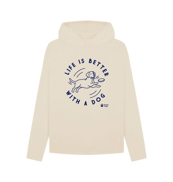Life Is Better With A Dog Relaxed Fit Hoodie