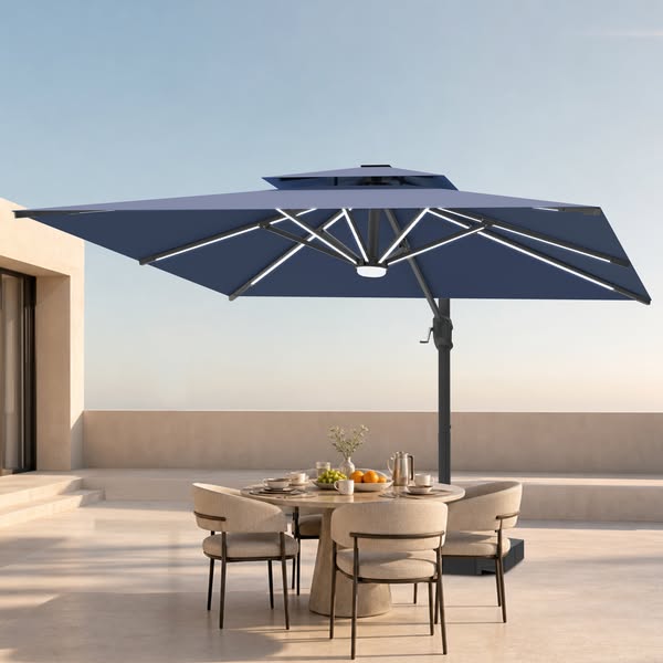 Parasol Anti-Vent 419€ | Qualité Pro