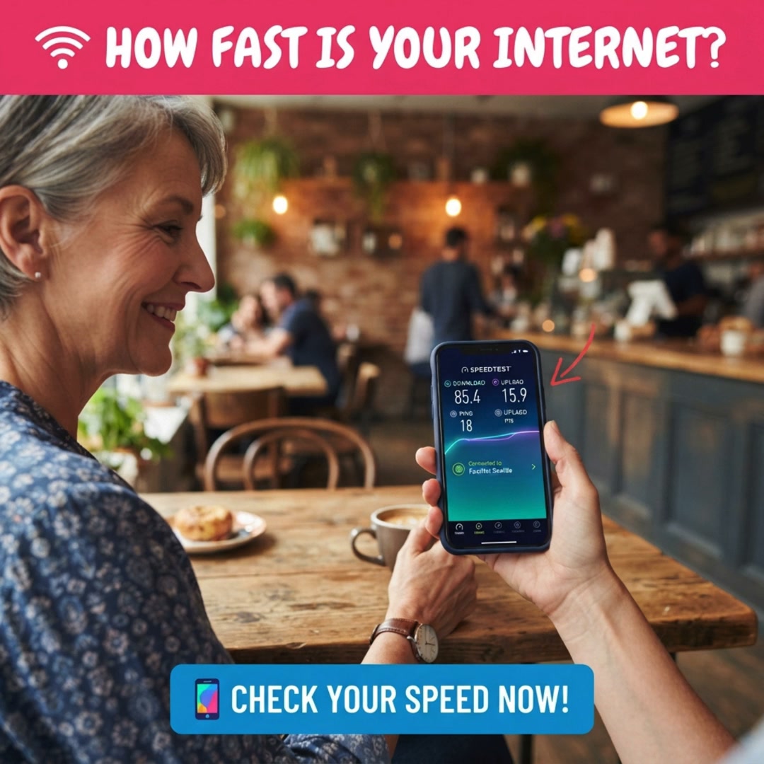 Check your connection and see how fast your internet is in just seconds