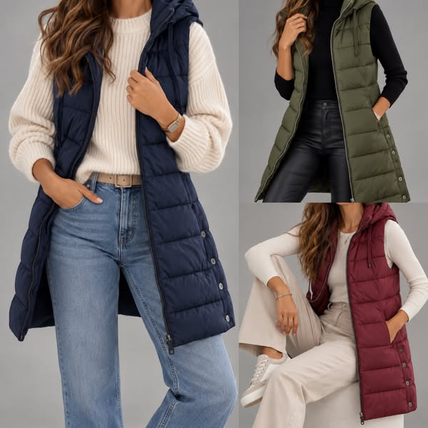 Un gilet da abbinare con facilità