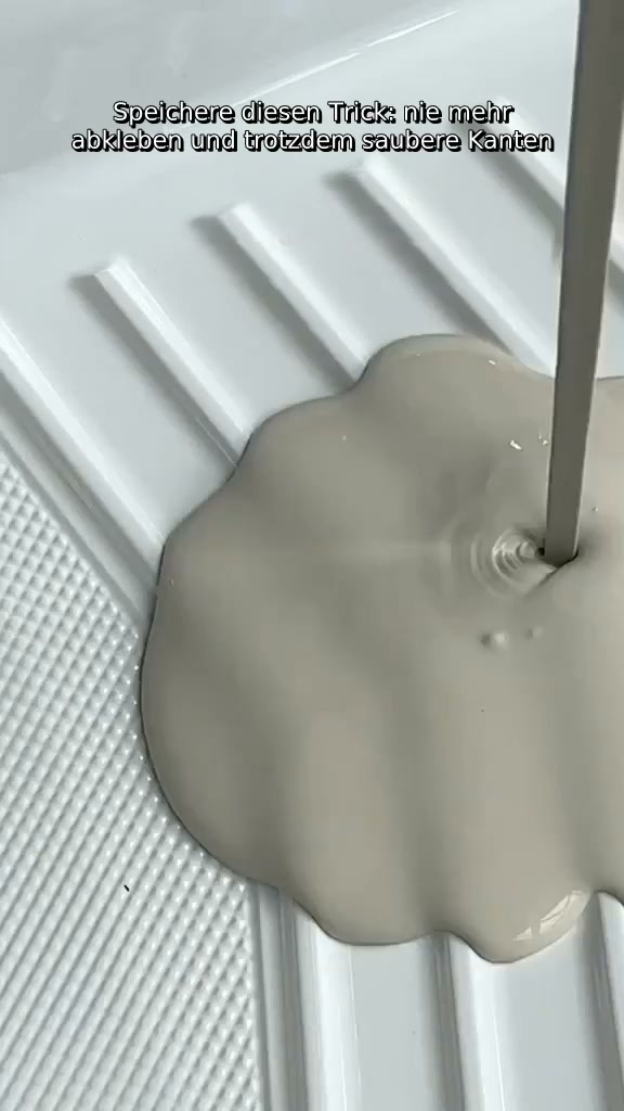 Saubere Kanten ohne Abkleben