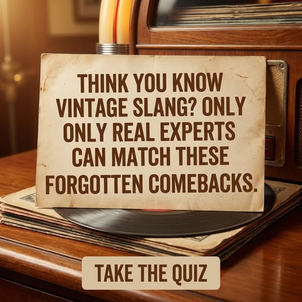 Vintage Slang Comeback Quiz Agent