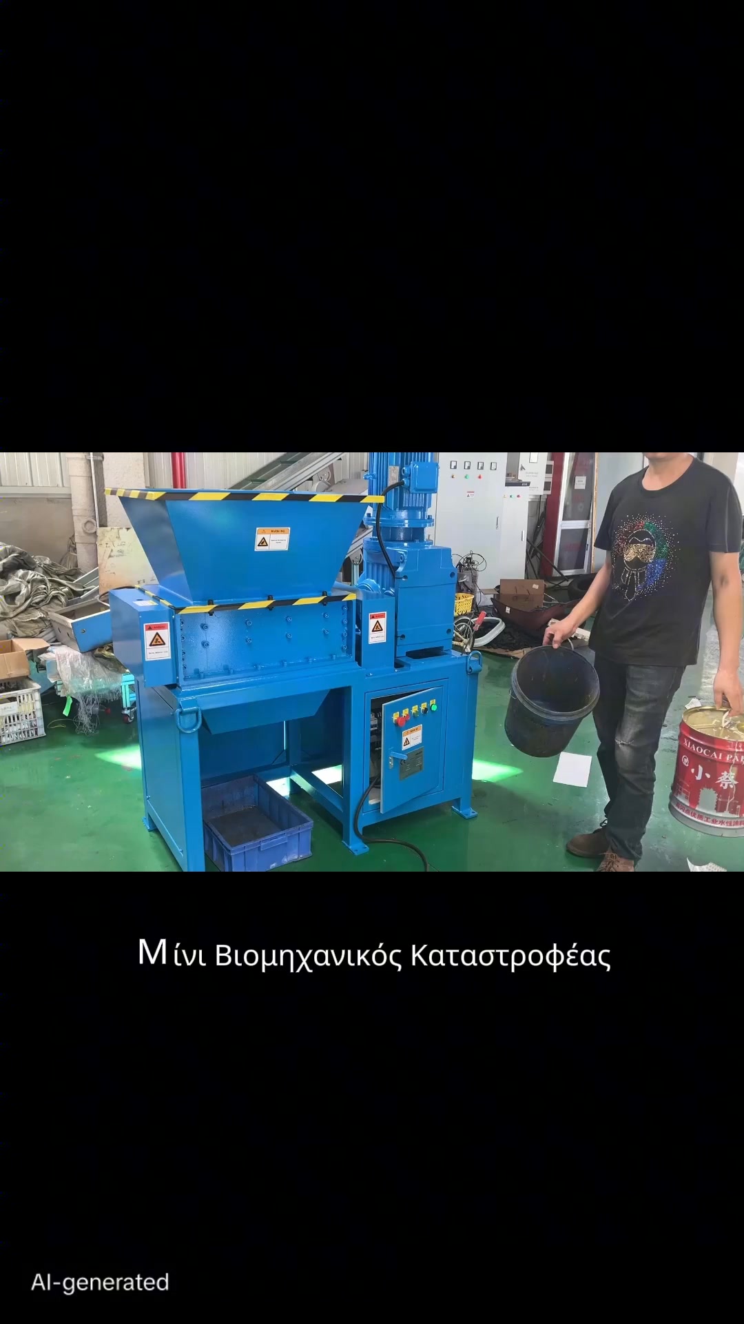 Mini Metal Shredder till salu