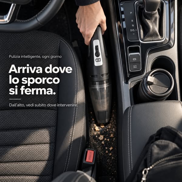 Lo sporco si nasconde. Tu puoi arrivarci.