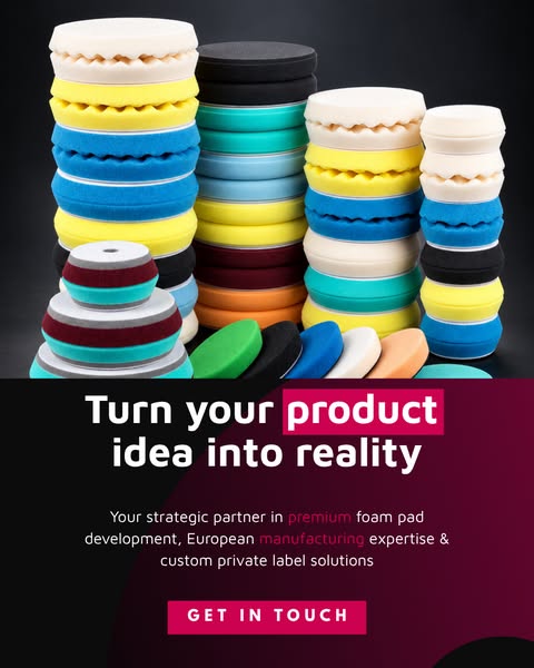 Build a polishing pad range under your own brand.
