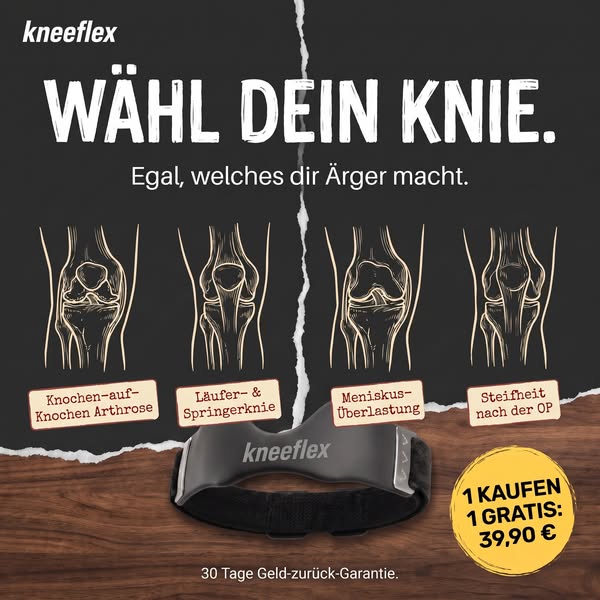 2 für 1: Zweites Patellaband gratis