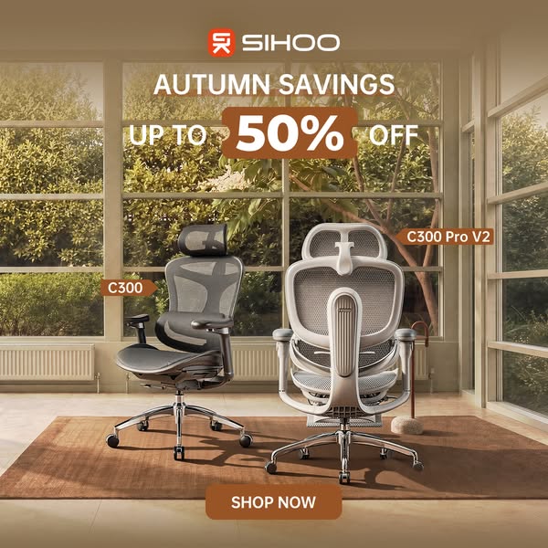Sihoo Autumn Savings: Up to 50% Off