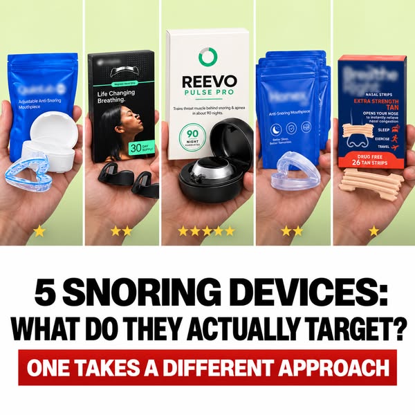 We Tested 5 Anti-Snoring Products. Only 1 Actually Worked.