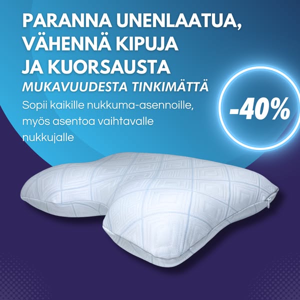5 Syytä miksi haluat nukkua Neea-tyynyllä