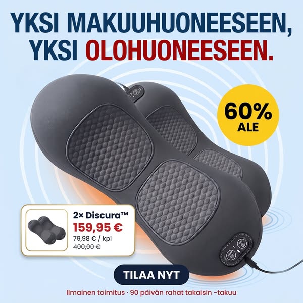 Kolme toimintoa, yksi painike