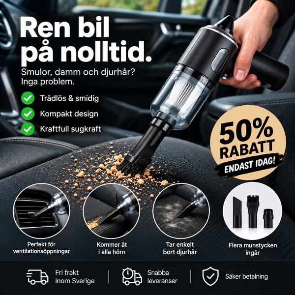 50% rabatt – endast idag!