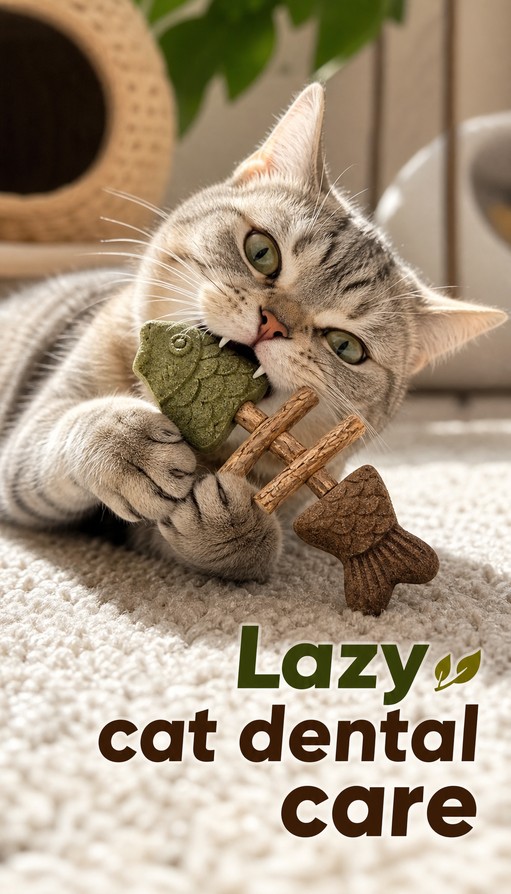 Hate brushing cat teeth?
