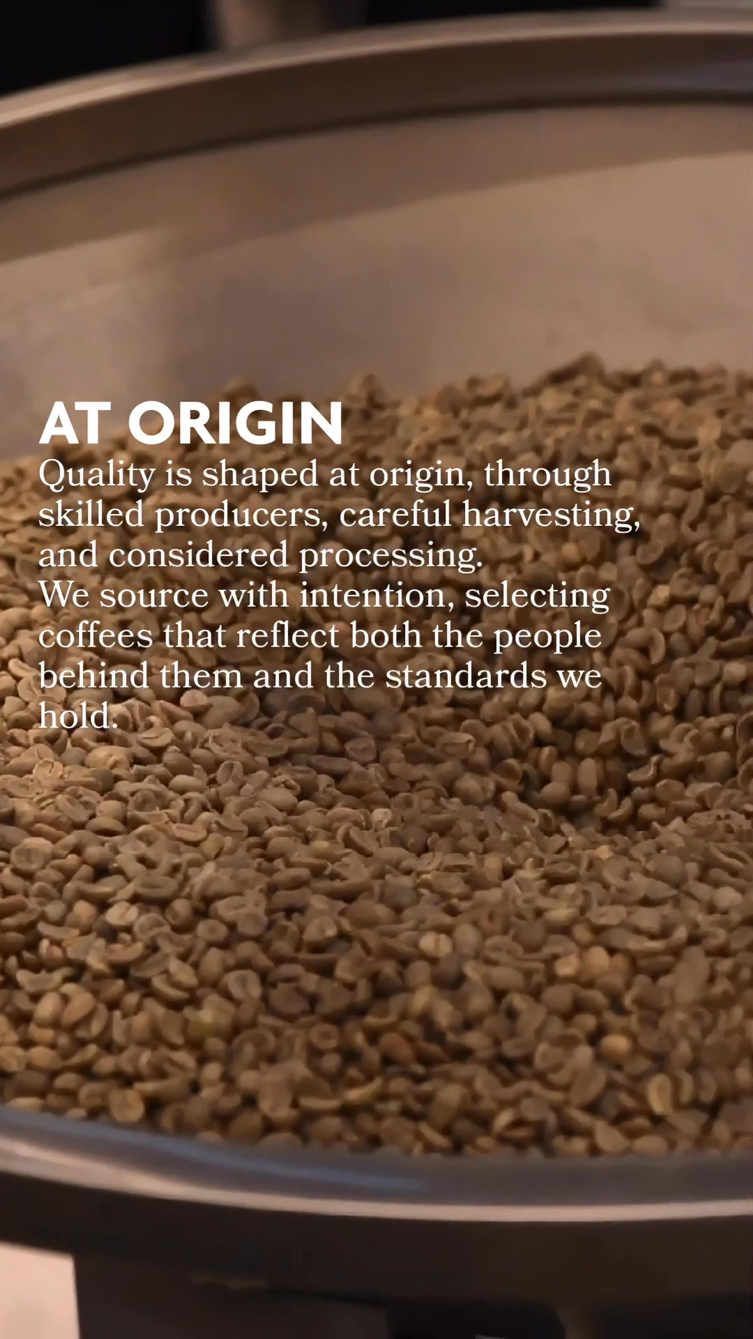 How do we define good coffee?