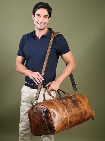 Full-Grain Leather Travel Bags