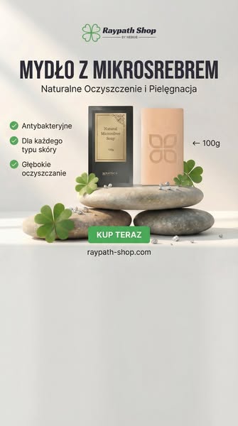 Mydło z mikrosrebrem dla Twojej skóry