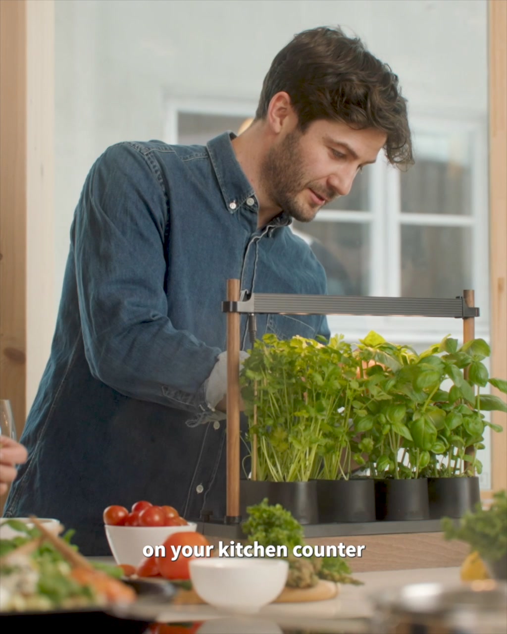 The Scandinavian indoor smart garden