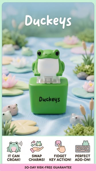 Croakey - Fidget toy that Ribbits!