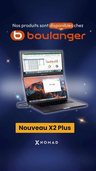 Nouveau : X2 Plus, déjà chez Boulanger