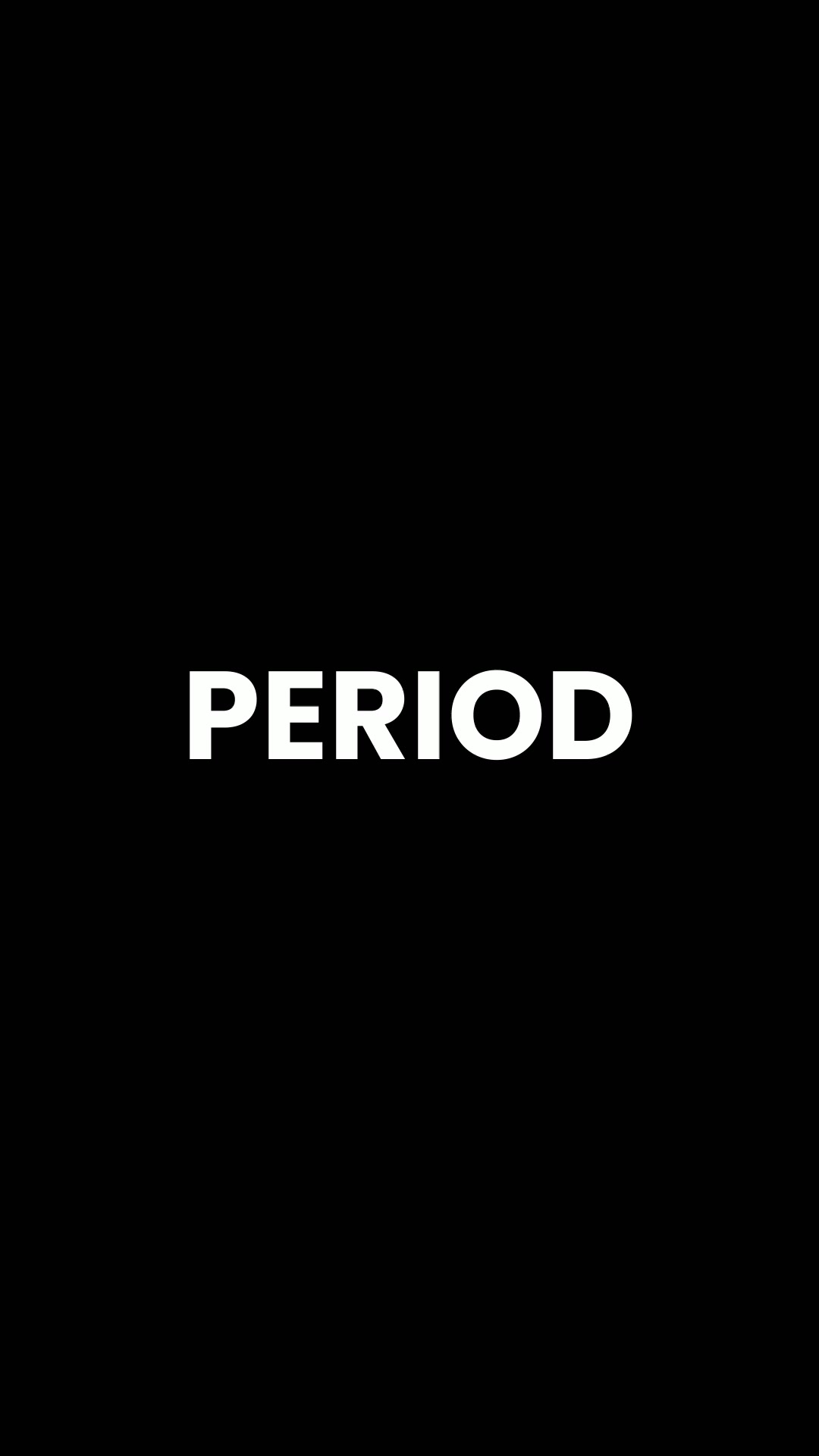 Stop Hiding Your Period!