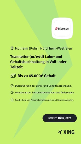 Nur wenige Klicks zum neuen Job