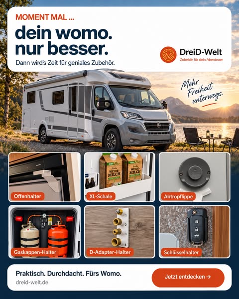 Geniales Zubehör fürs Wohnmobil