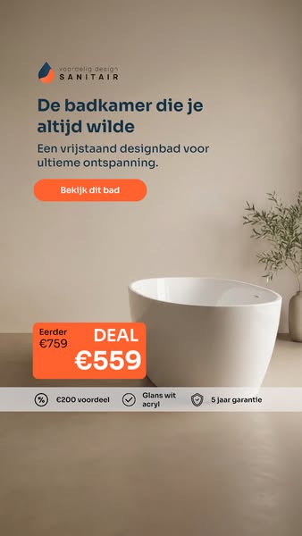 Amari vrijstaand bad