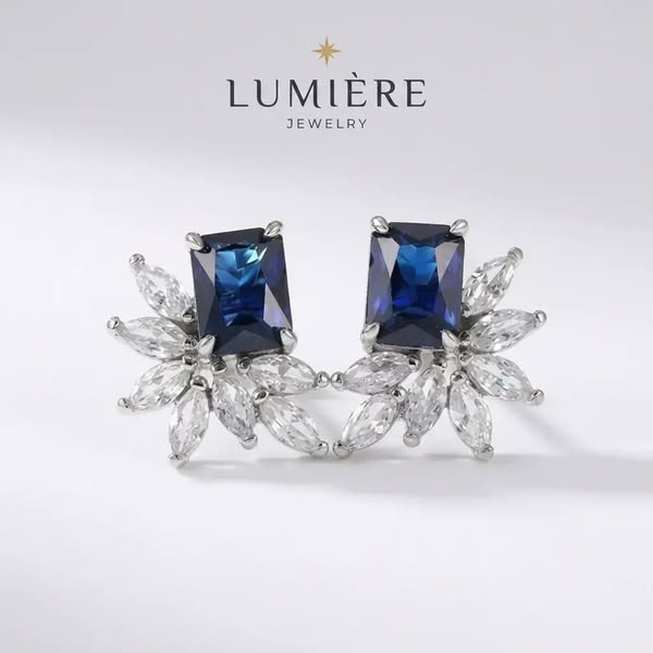 Jardin Studs · Gemstone