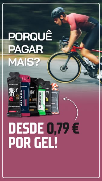 Géis energéticos de nível profissional