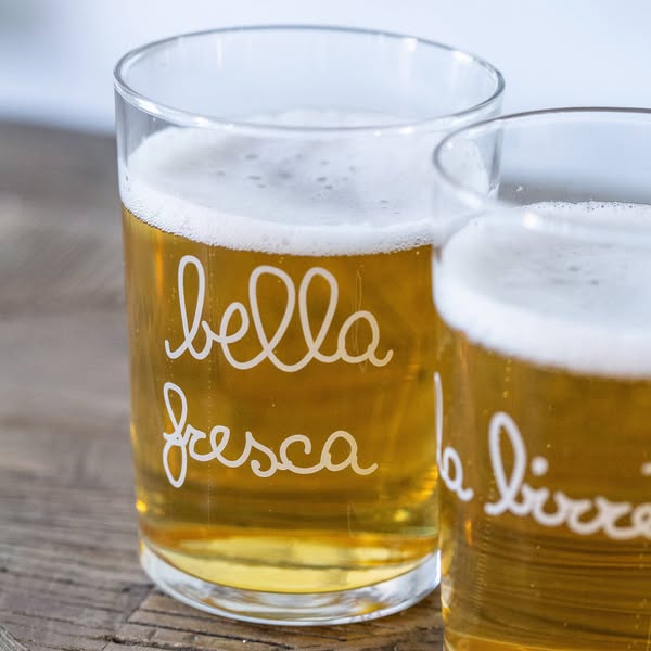 Set 6 Bicchieri birra Bella Fresca