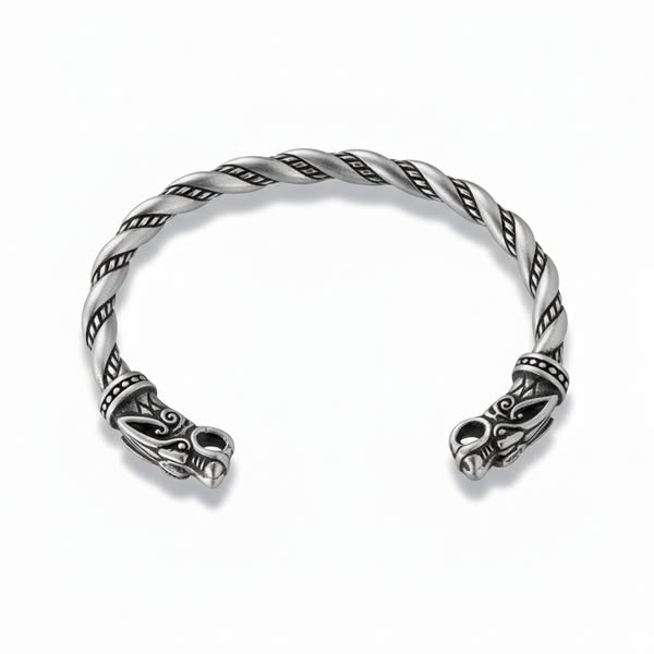 Norse Wolf Spirit Bracelet