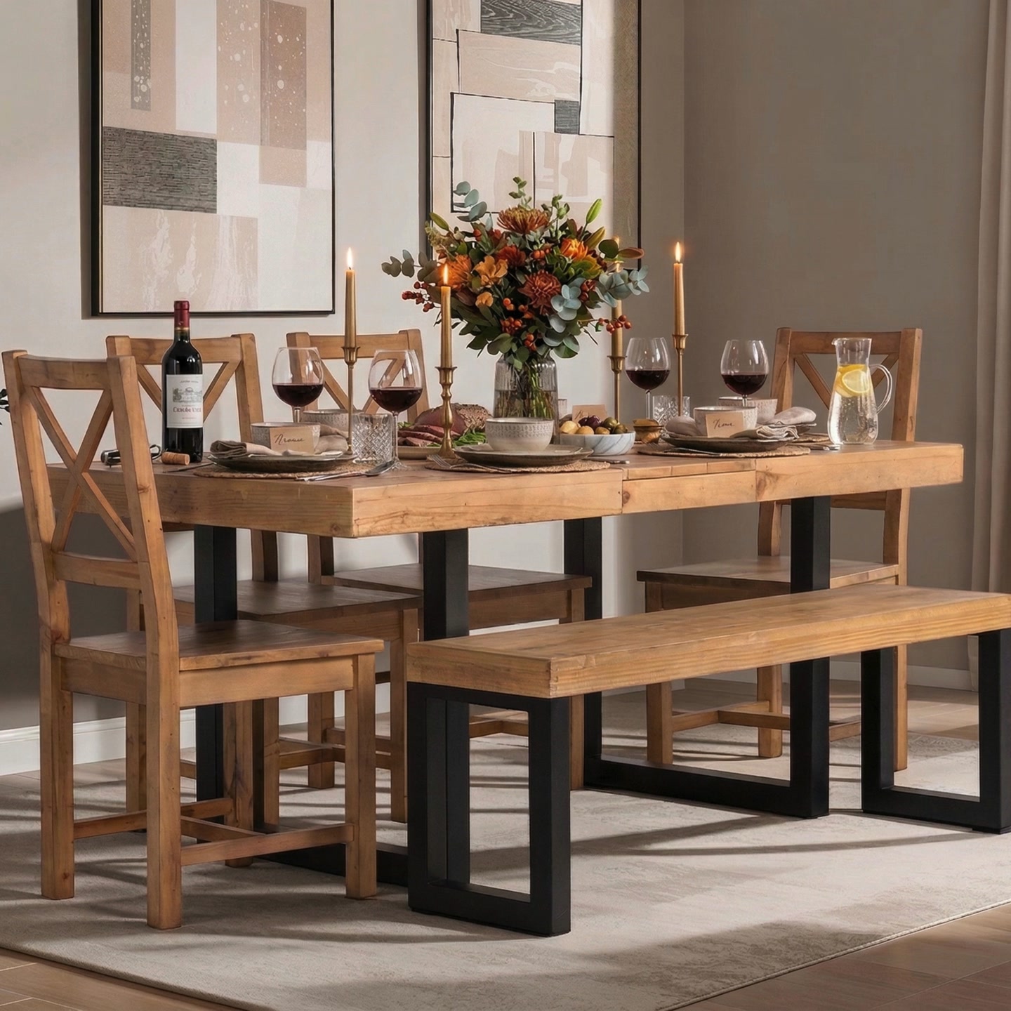 The Extending Brooklyn Dining Table